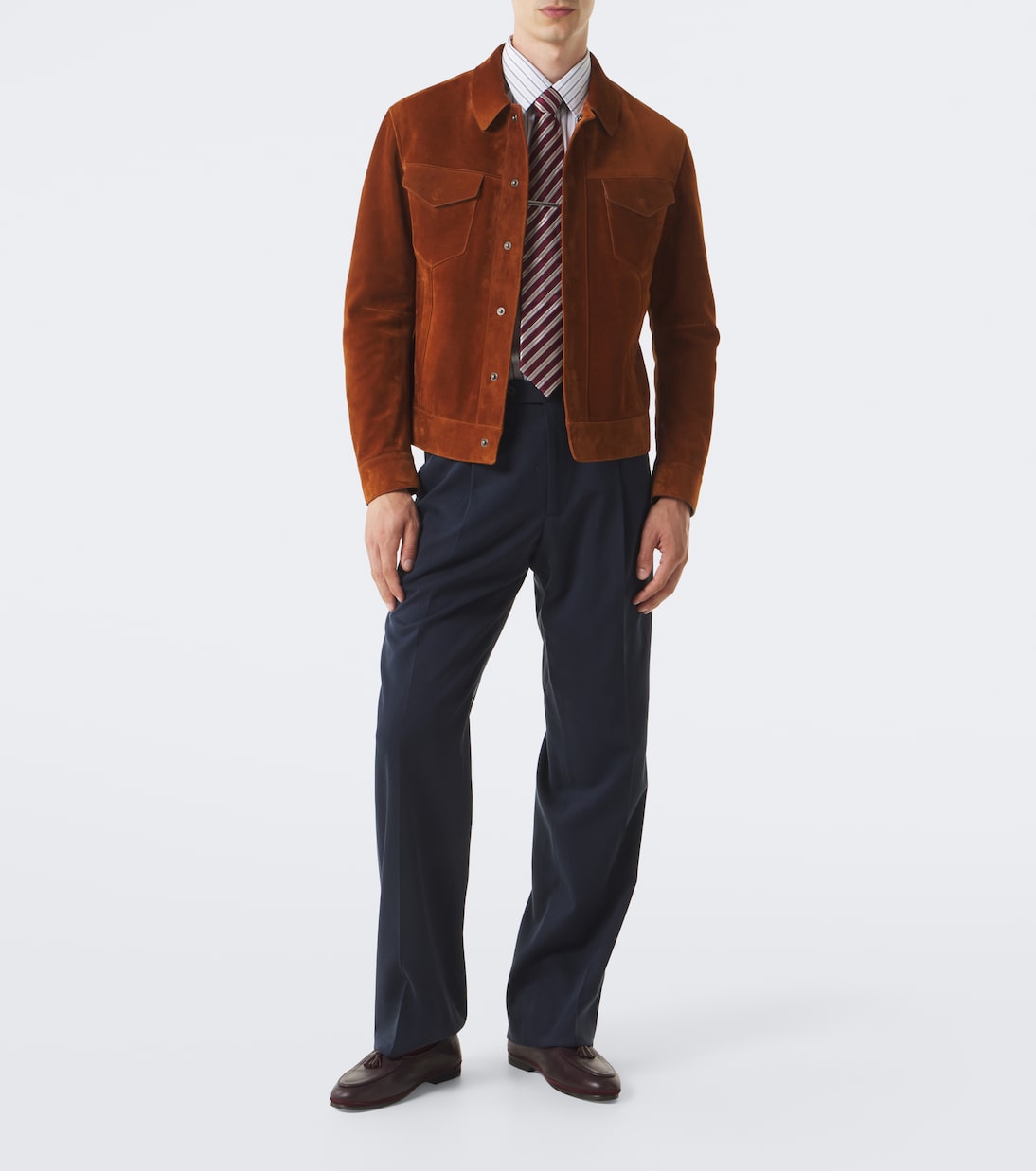 Charvet - Striped cotton poplin shirt