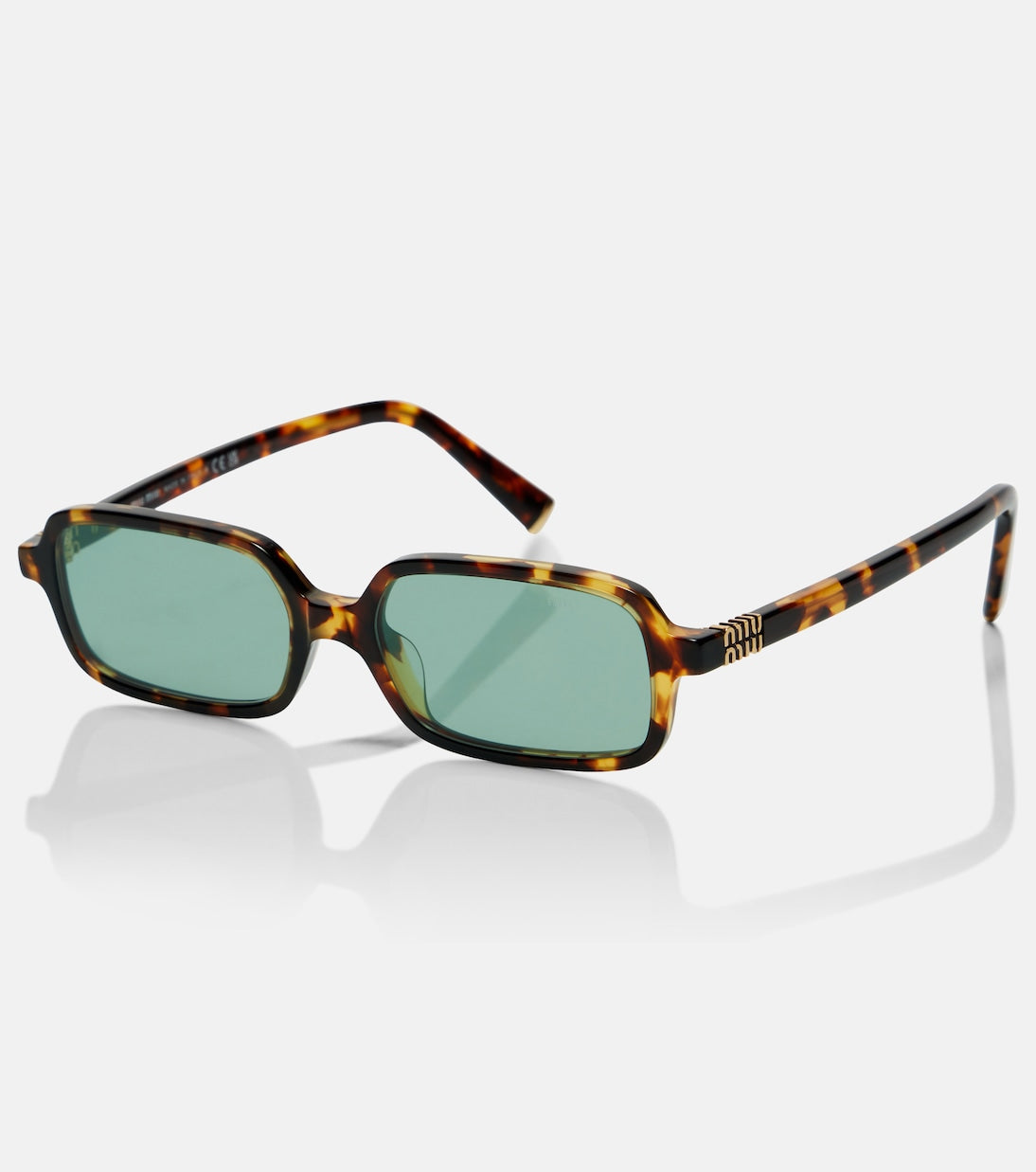 Miu Miu - Miu Regard rectangular sunglasses