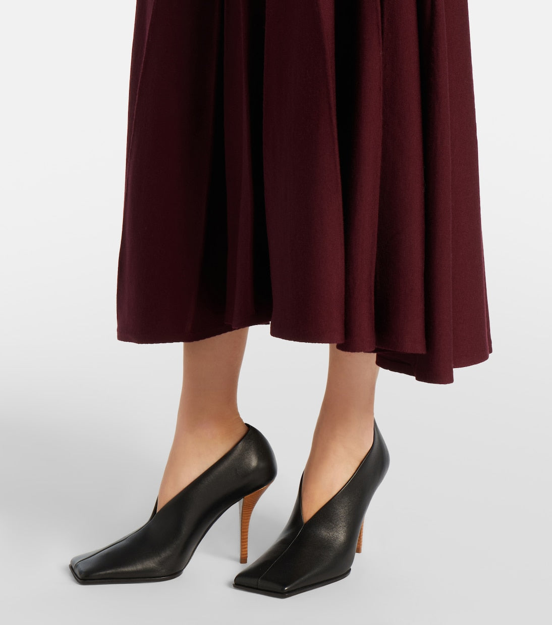 Alaïa - Virgin wool midi dress