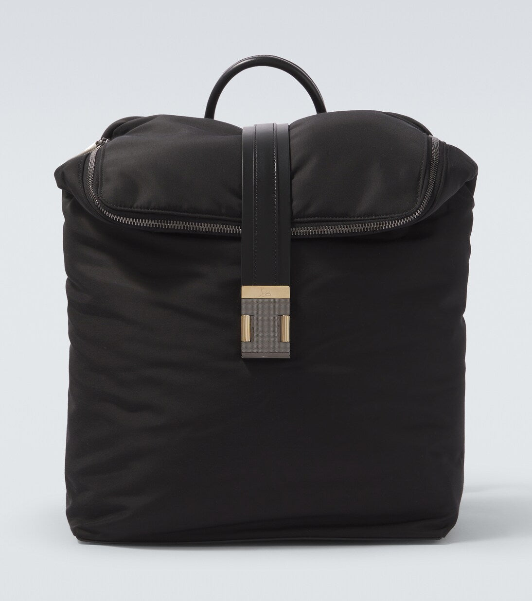 Christian Louboutin - Nox leather-trimmed backpack