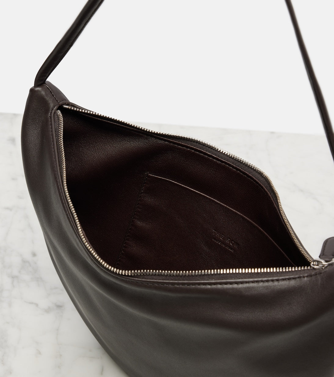 The Row - Izzy Small leather shoulder bag