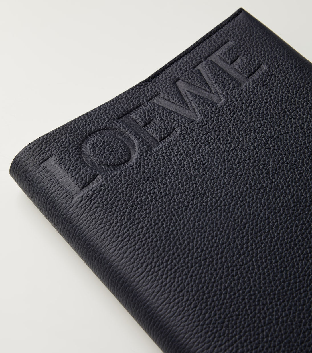 Loewe - Debossed leather notebook