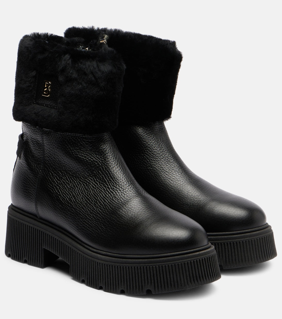 Bogner - Turin shearling-lined leather ankle boots
