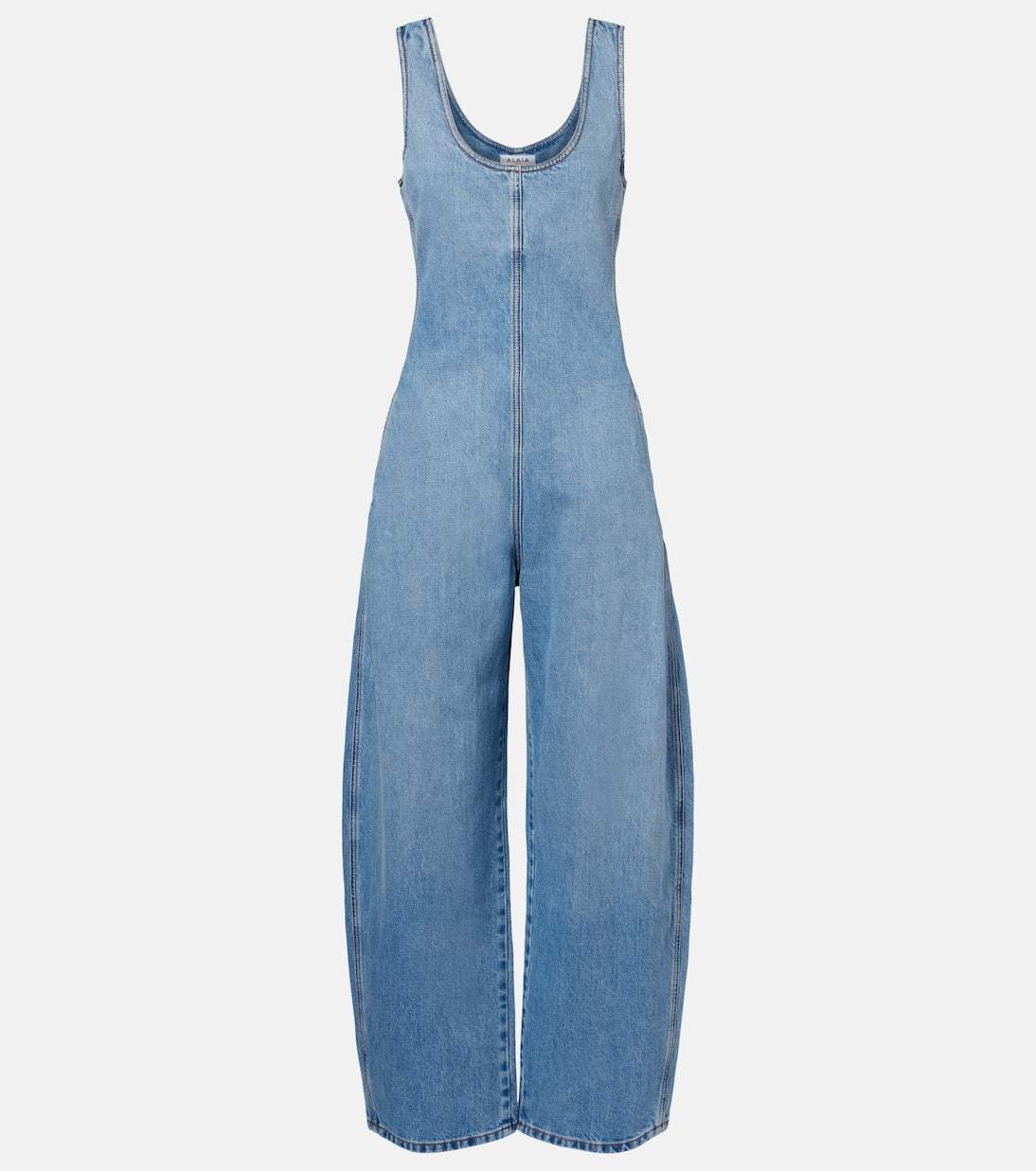 Alaïa - Denim jumpsuit
