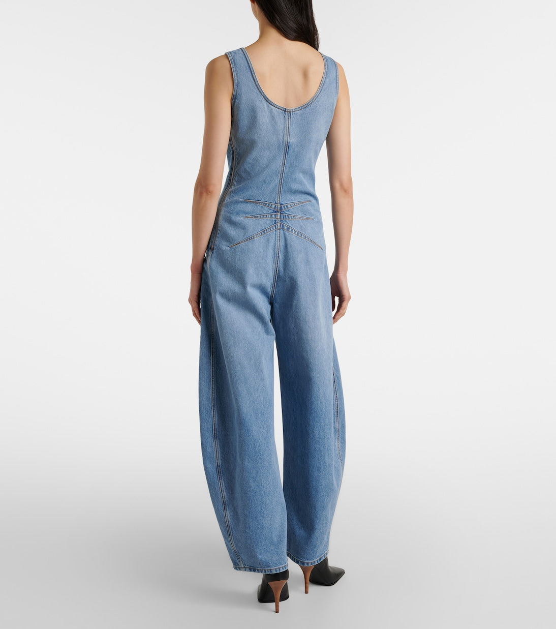 Alaïa - Denim jumpsuit