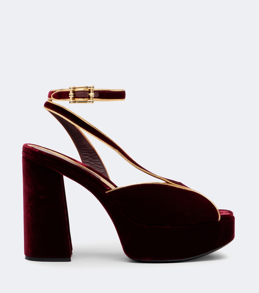 Etro - Velvet platform sandals
