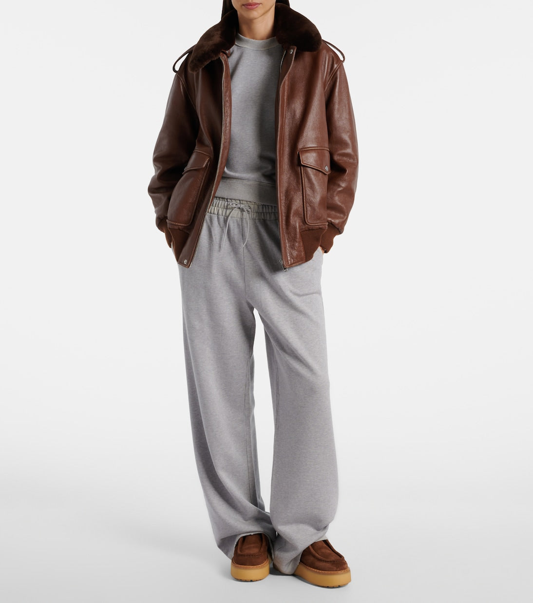 Prada - Suede platform desert boots