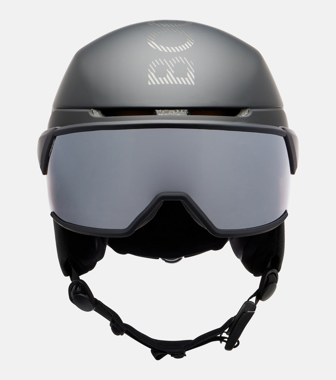 Bogner - Logo leather-trimmed ski helmet