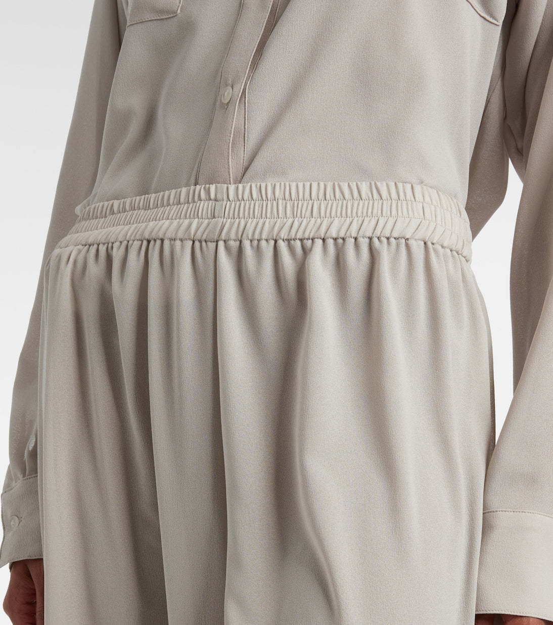 Jade Swim - Mika sheer wide-leg pants