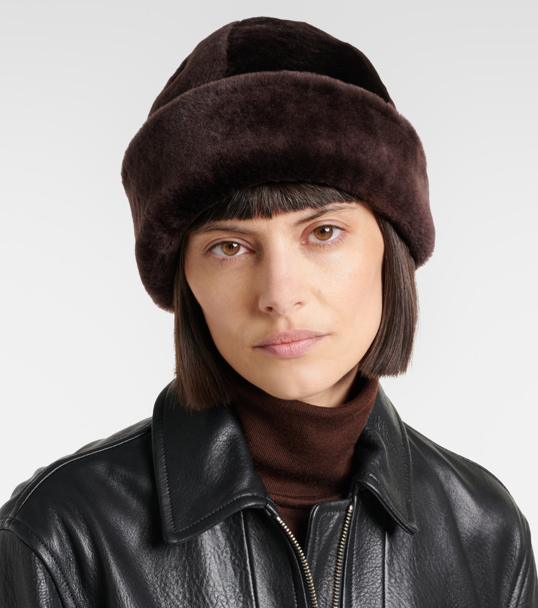 Nour Hammour - Blokes shearling hat