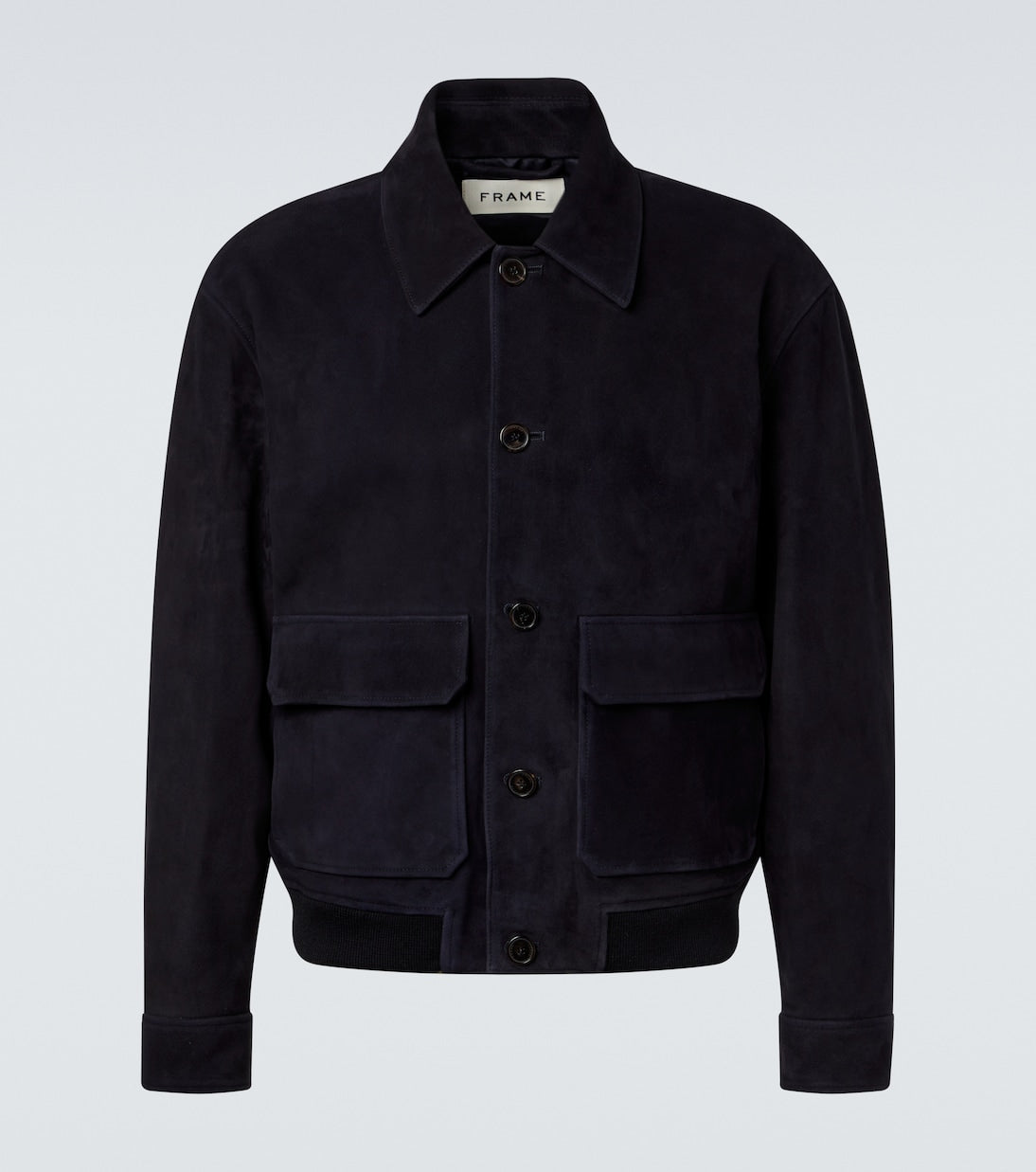 Frame - Suede blouson jacket