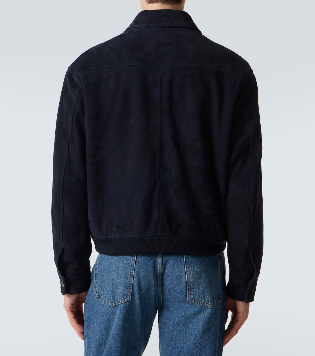 Frame - Suede blouson jacket