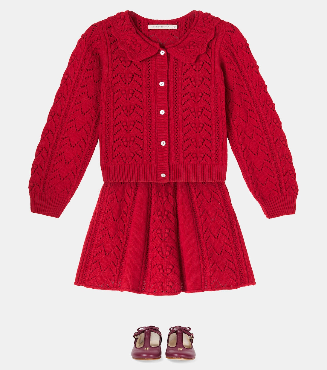 The New Society - Lila knitted skirt