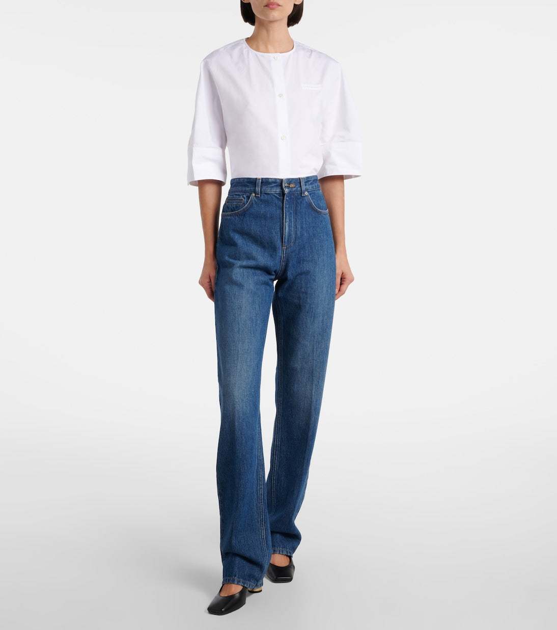Givenchy - Mid-rise straight jeans