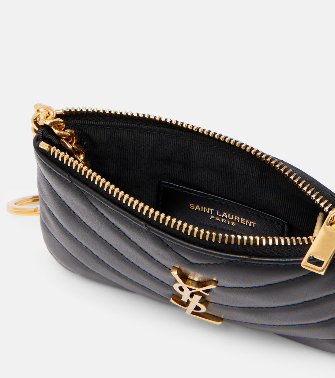 Saint Laurent - Cassandre matelassé leather pouch