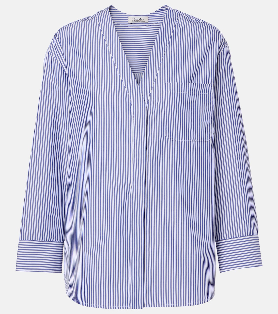'S Max Mara - Chicca cotton poplin shirt