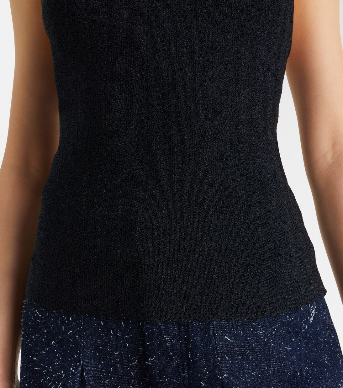 Jacquemus - Tablier knitted halterneck top