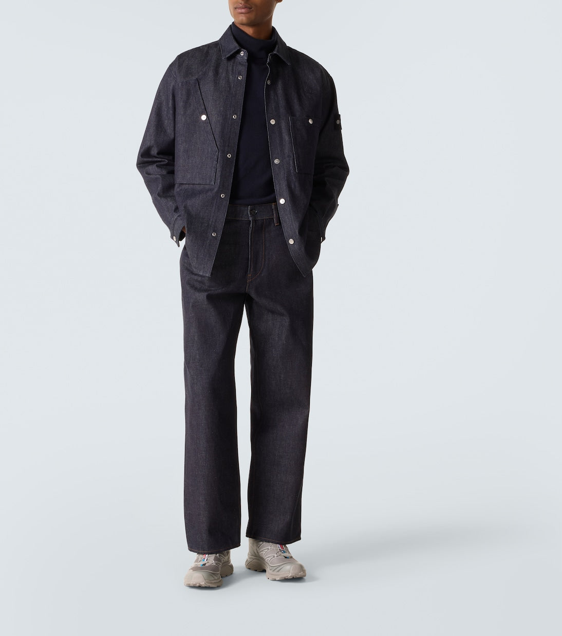 Stone Island - Mid-rise straight jeans