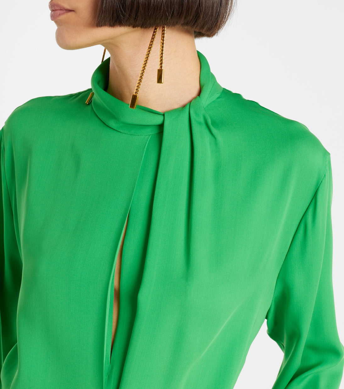 Tom Ford - Belted silk midi dress