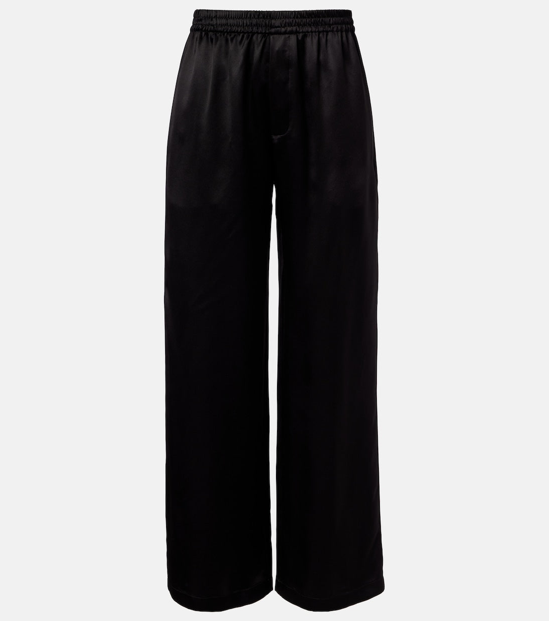 Saint Laurent - Silk satin straight pants