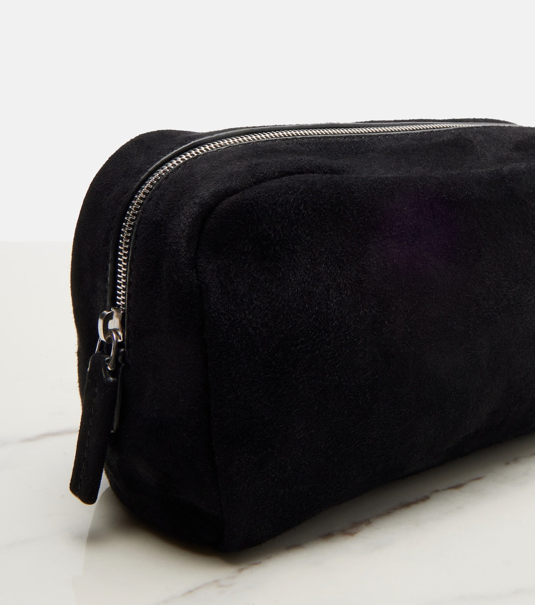 The Row - Astra Small suede pouch