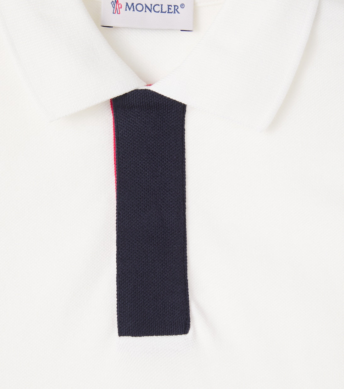 Moncler Enfant - Cotton piqué polo shirt
