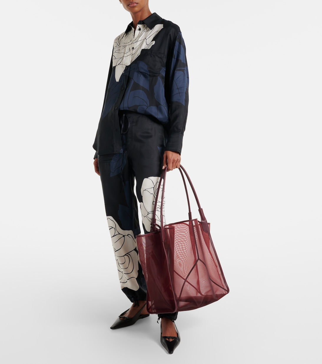 Victoria Beckham - Victoria Medium mesh tote bag