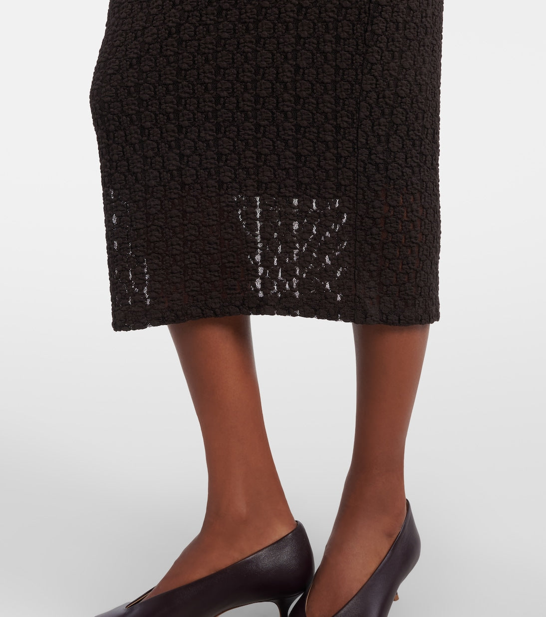 Velvet - Mia lace midi skirt