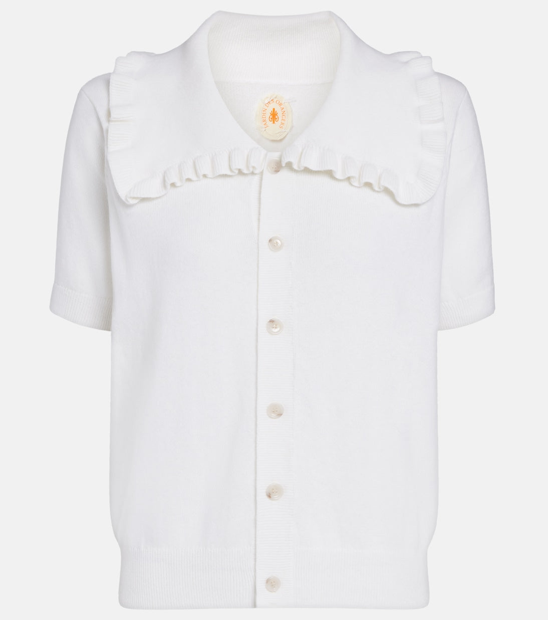 Jardin des Orangers - Cotton and cashmere cardigan