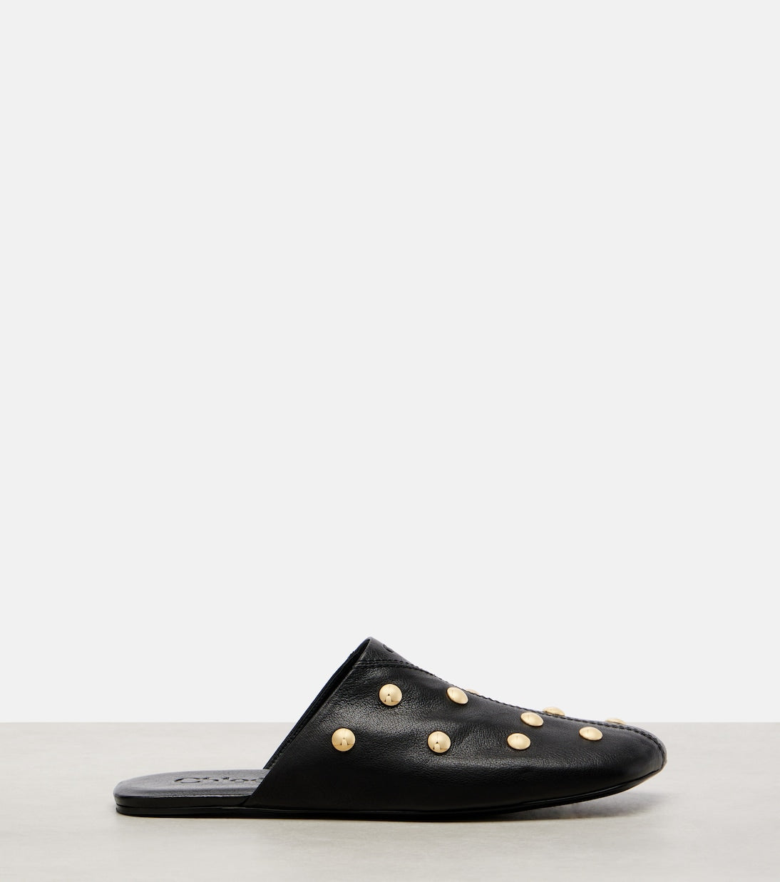 Chloé - Rita studded leather mules