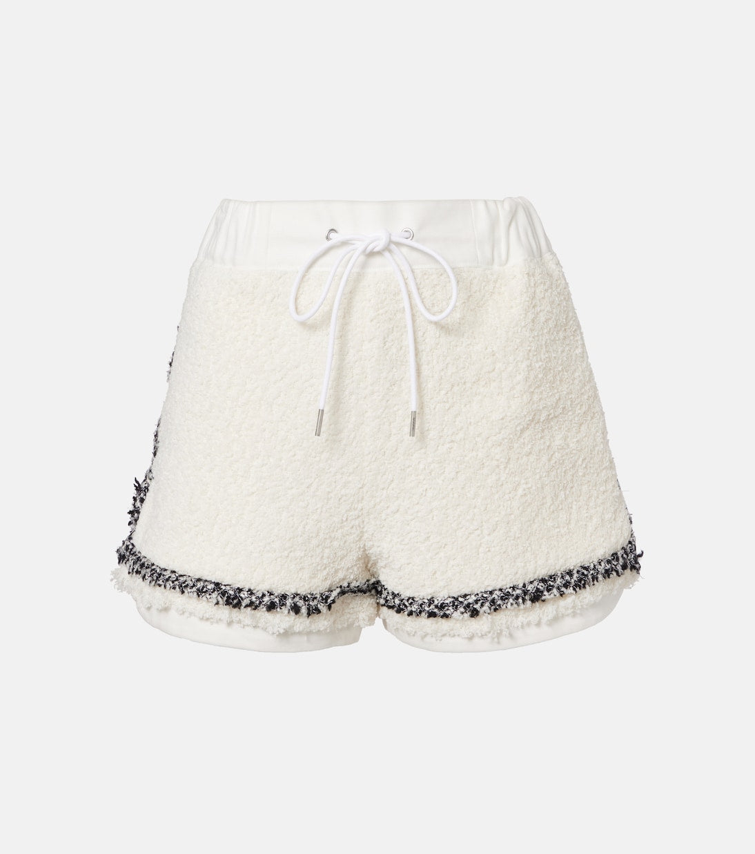 Sacai - Bouclé shorts