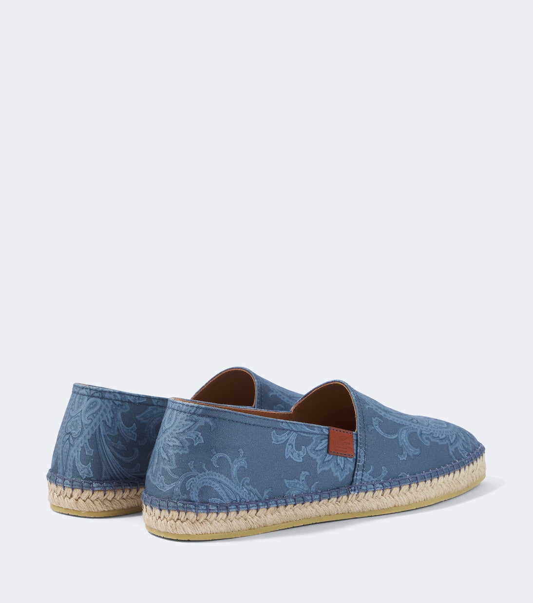 Etro - Paisley gabardine espadrilles