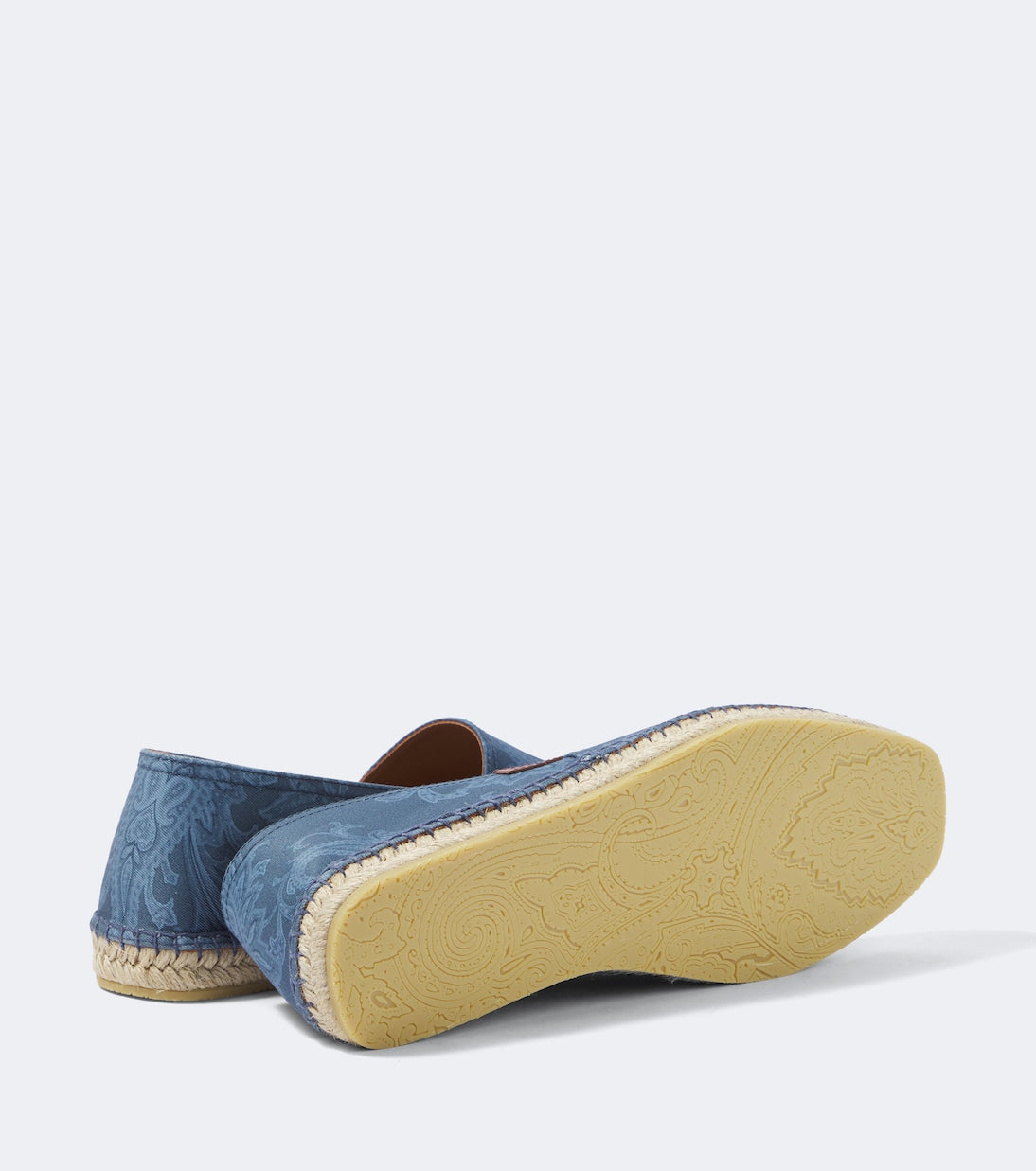 Etro - Paisley gabardine espadrilles