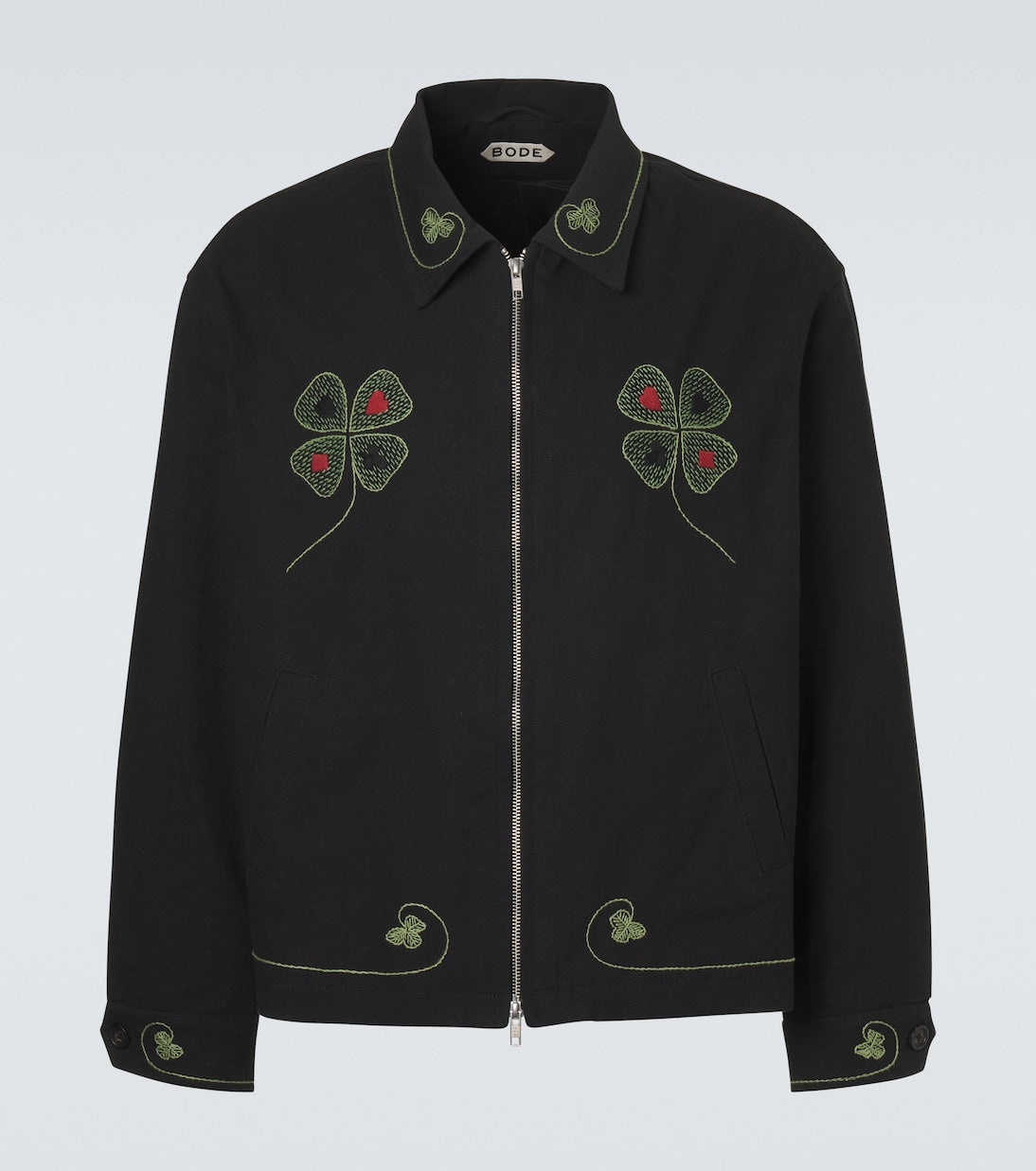 Bode - Lucky Draw cotton twill jacket