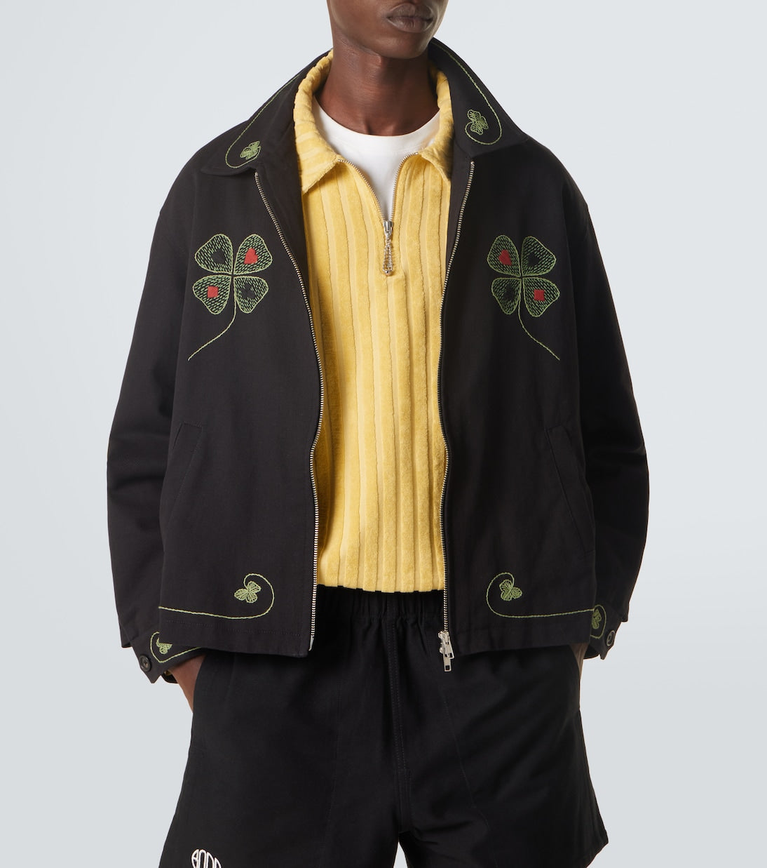 Bode - Lucky Draw cotton twill jacket