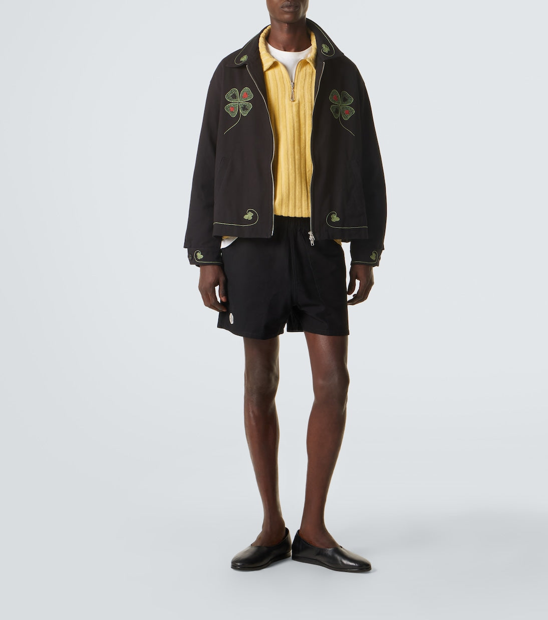 Bode - Lucky Draw cotton twill jacket