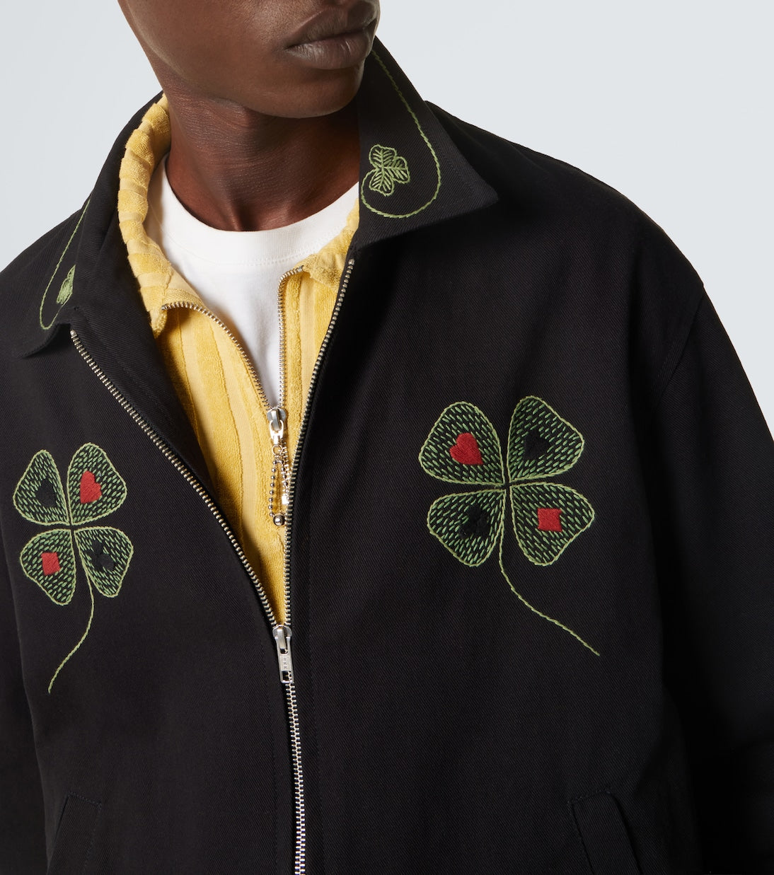 Bode - Lucky Draw cotton twill jacket