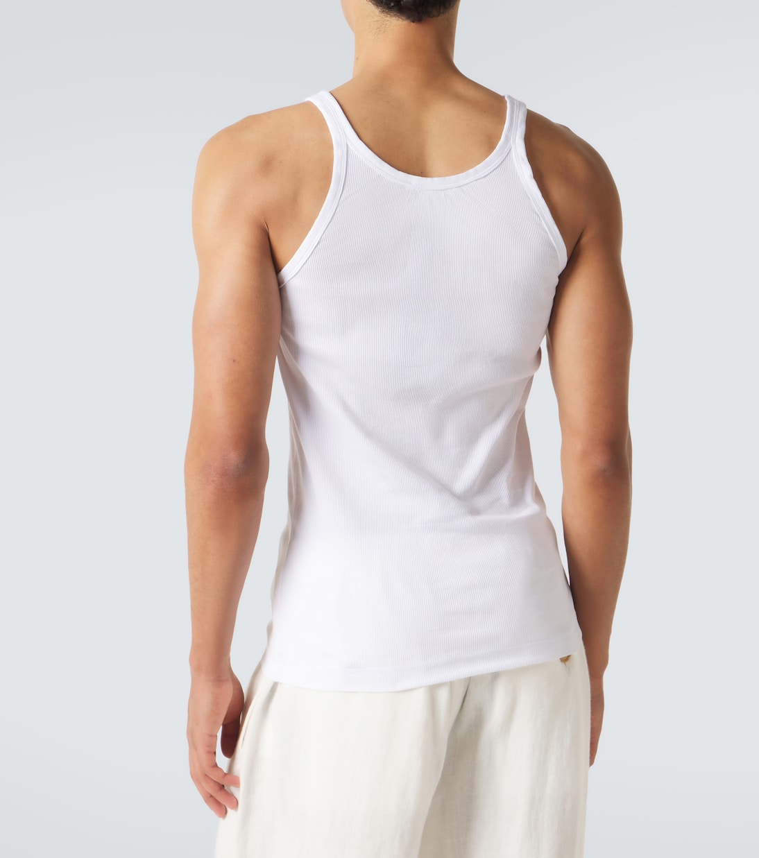 Dolce&Gabbana - Ribbed-knit cotton tank top