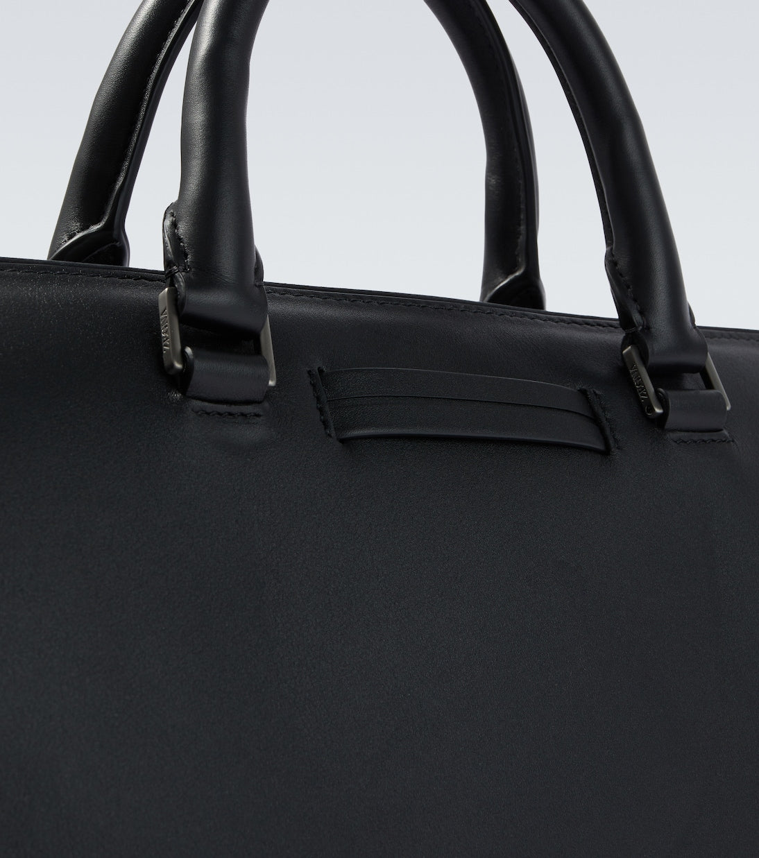 Zegna - Leather briefcase