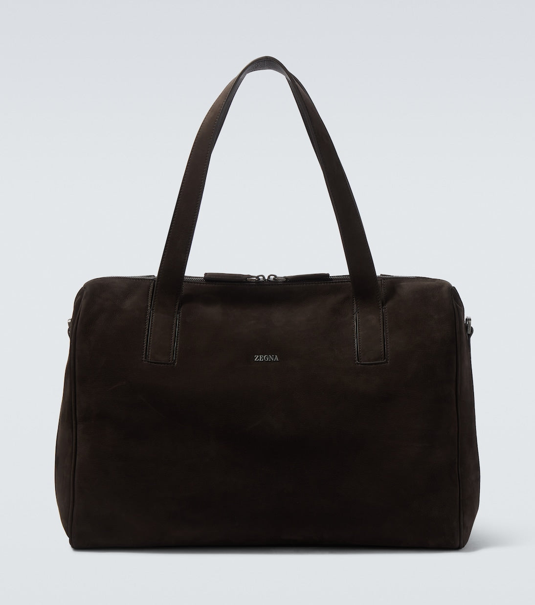 Zegna - Leather duffel bag