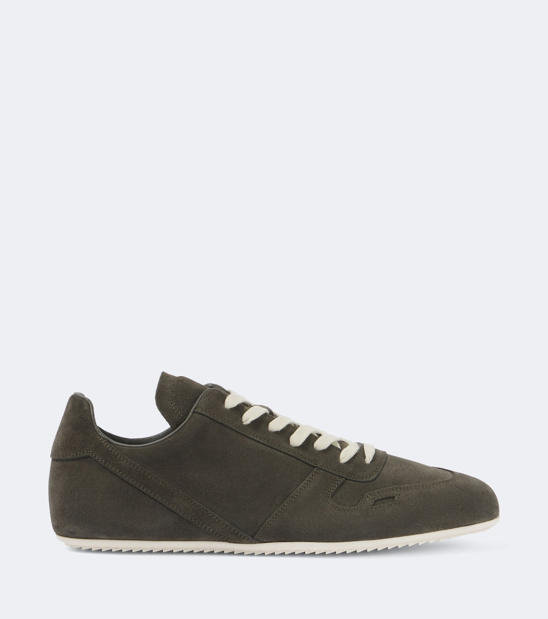 Rick Owens - Minimal suede sneakers