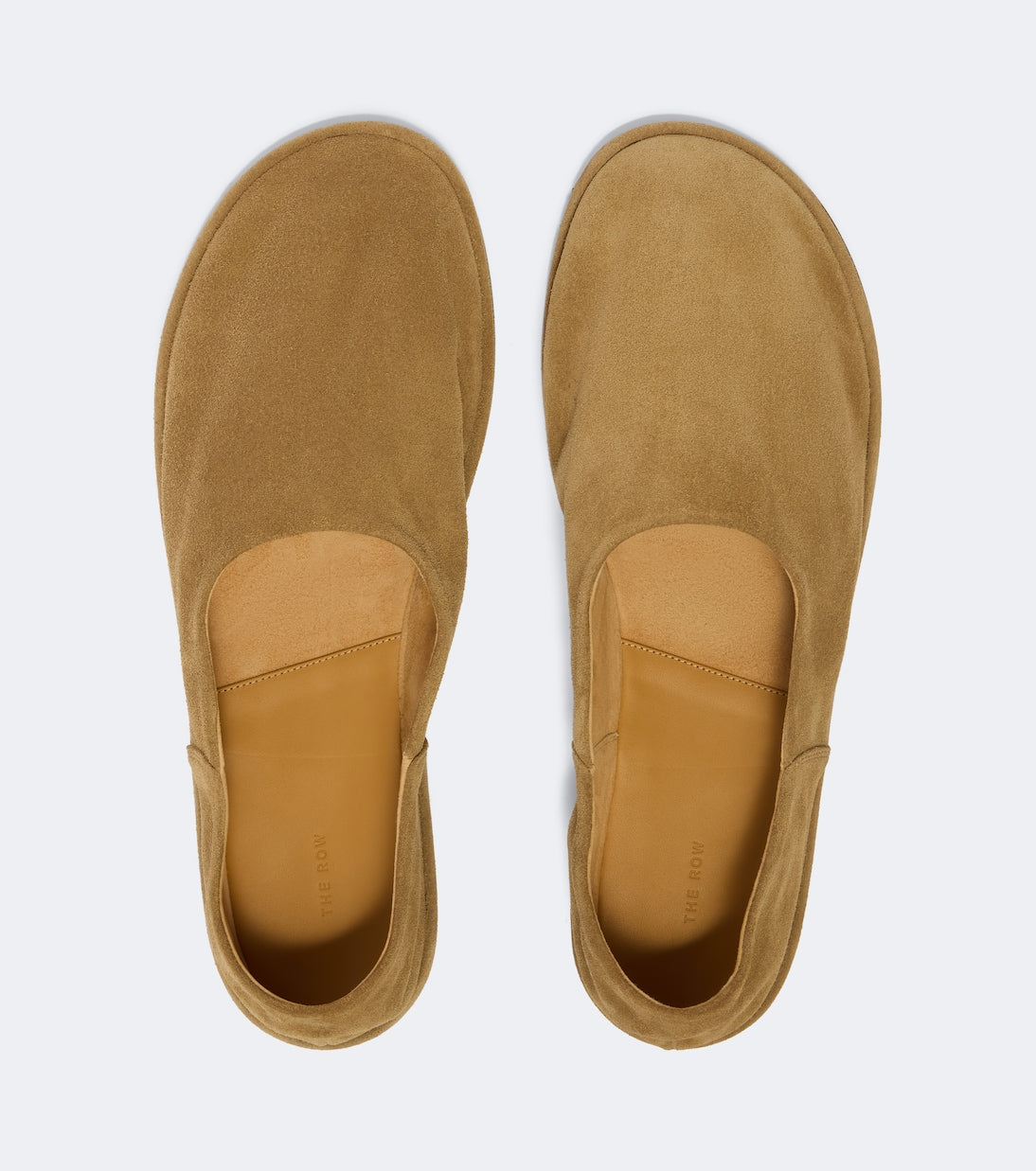 The Row - Canal suede slip-on shoes