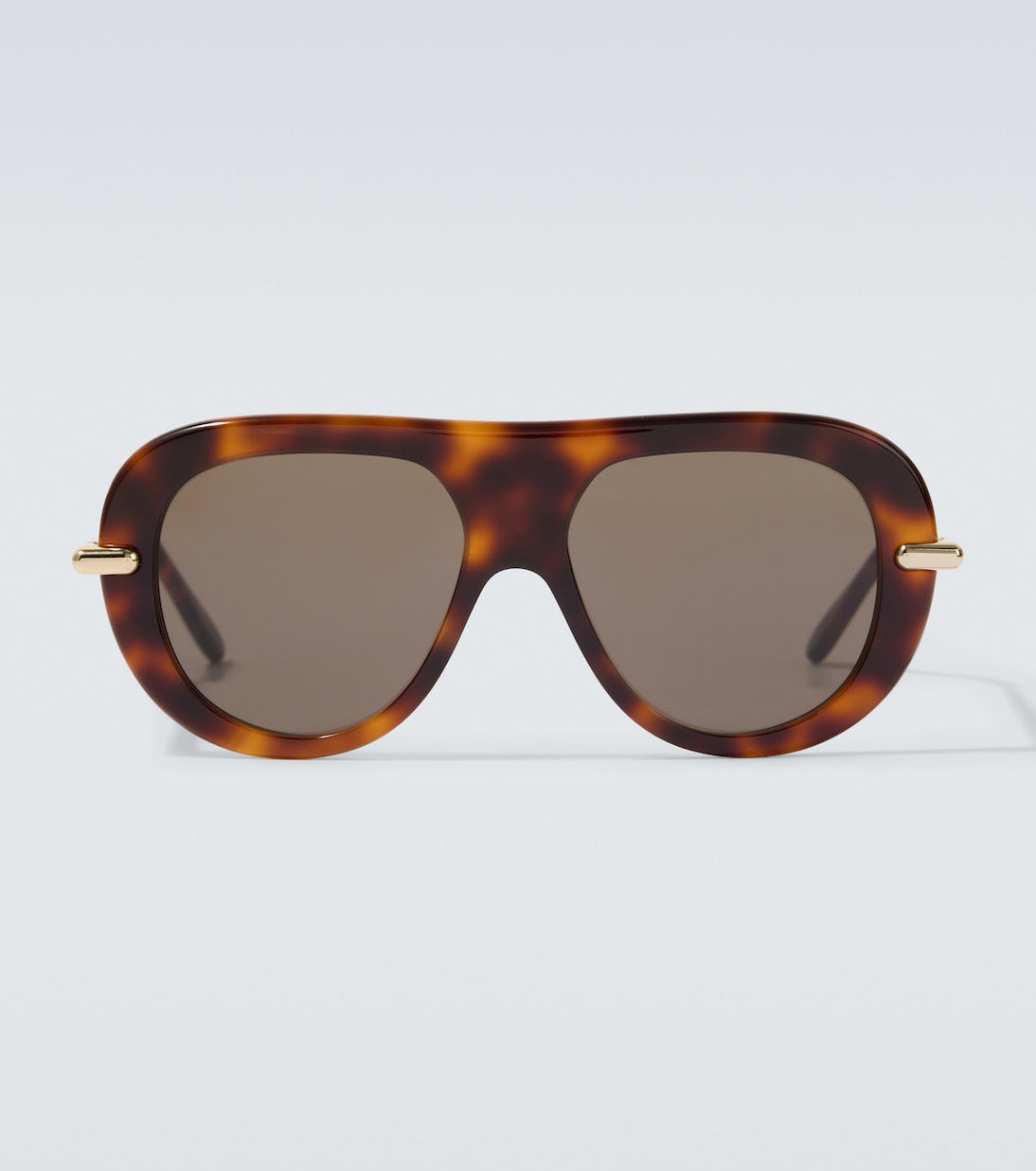 Loewe - Slim flat-top sunglasses