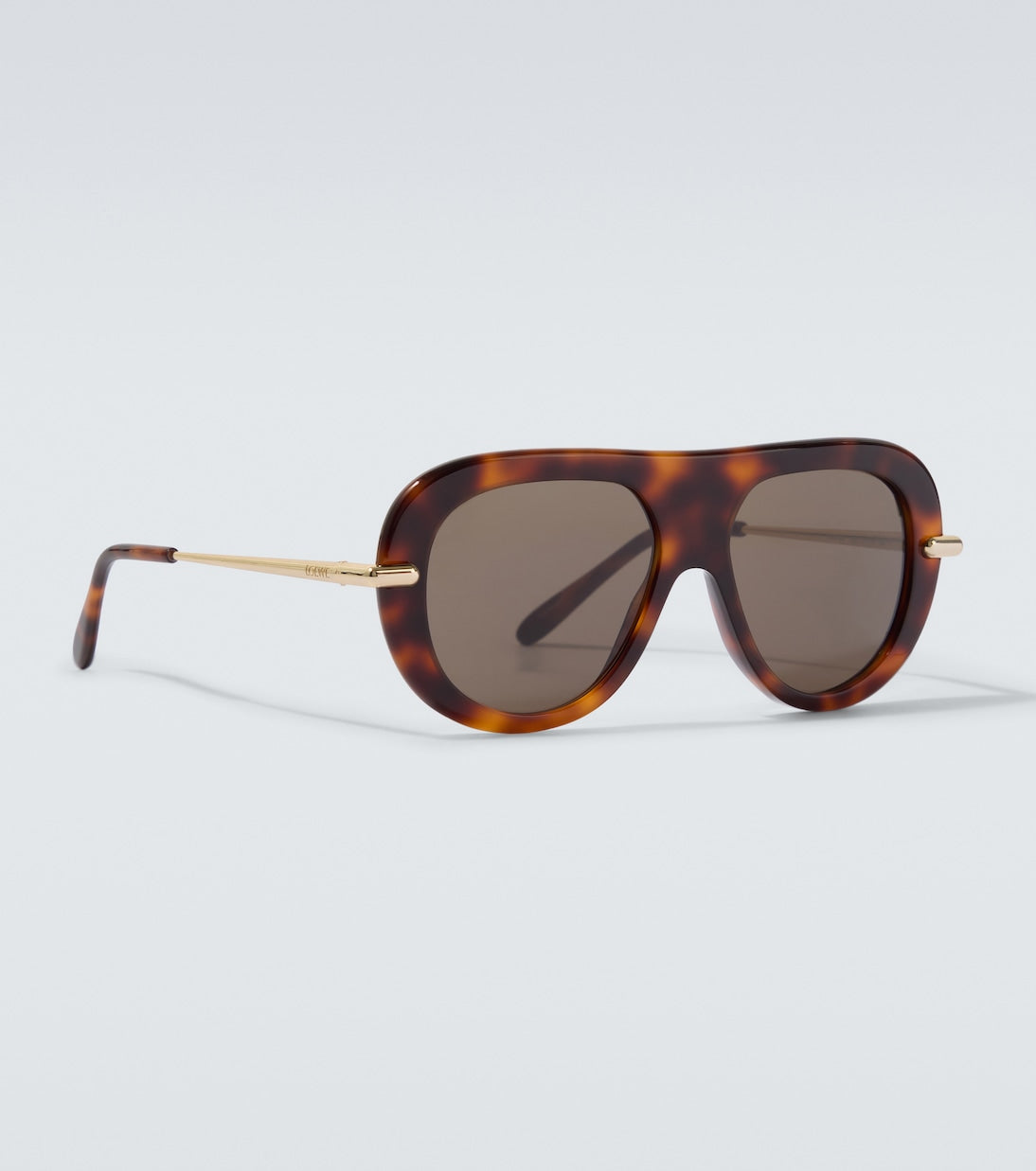 Loewe - Slim flat-top sunglasses