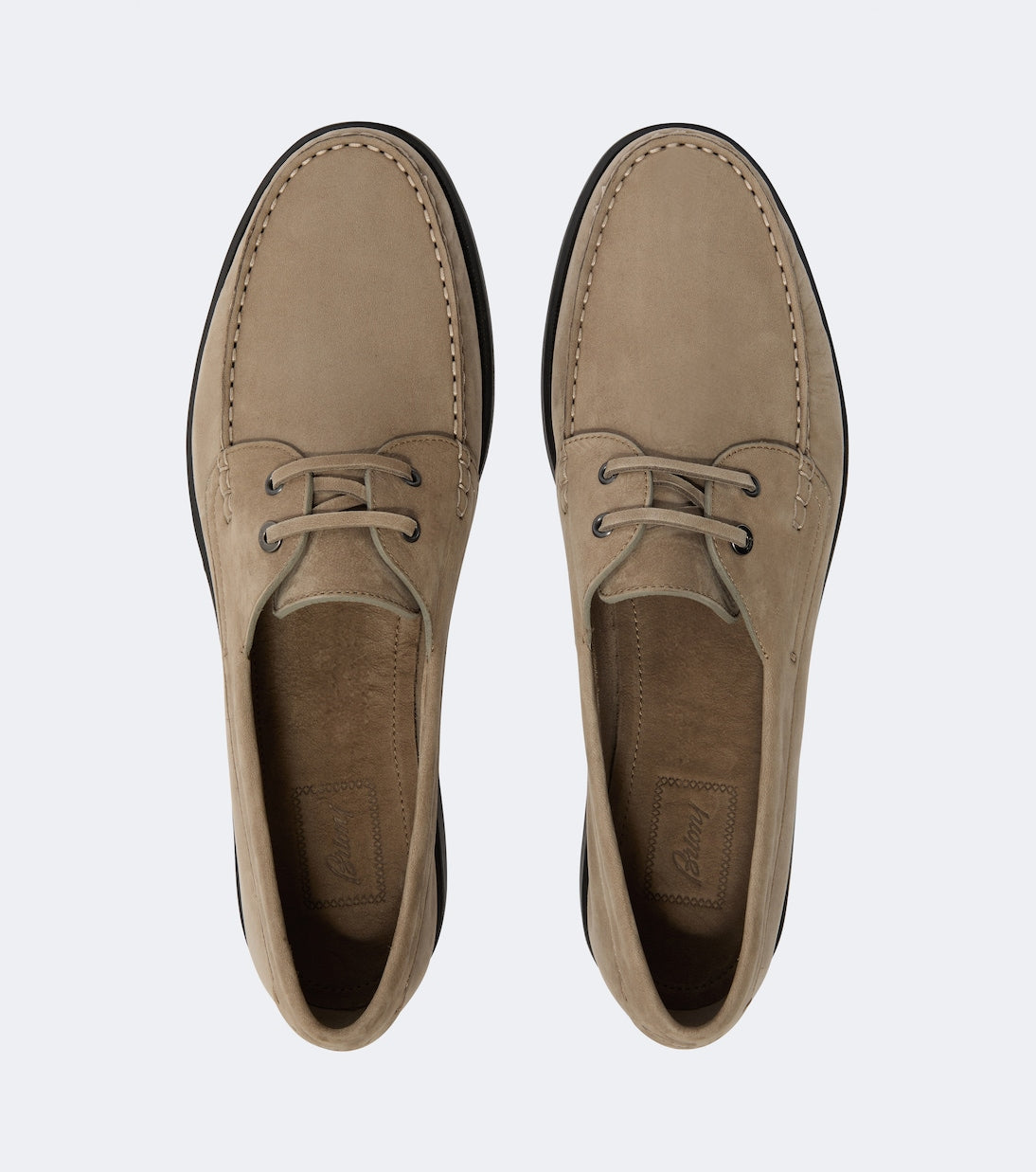 Brioni - Leather boat shoes