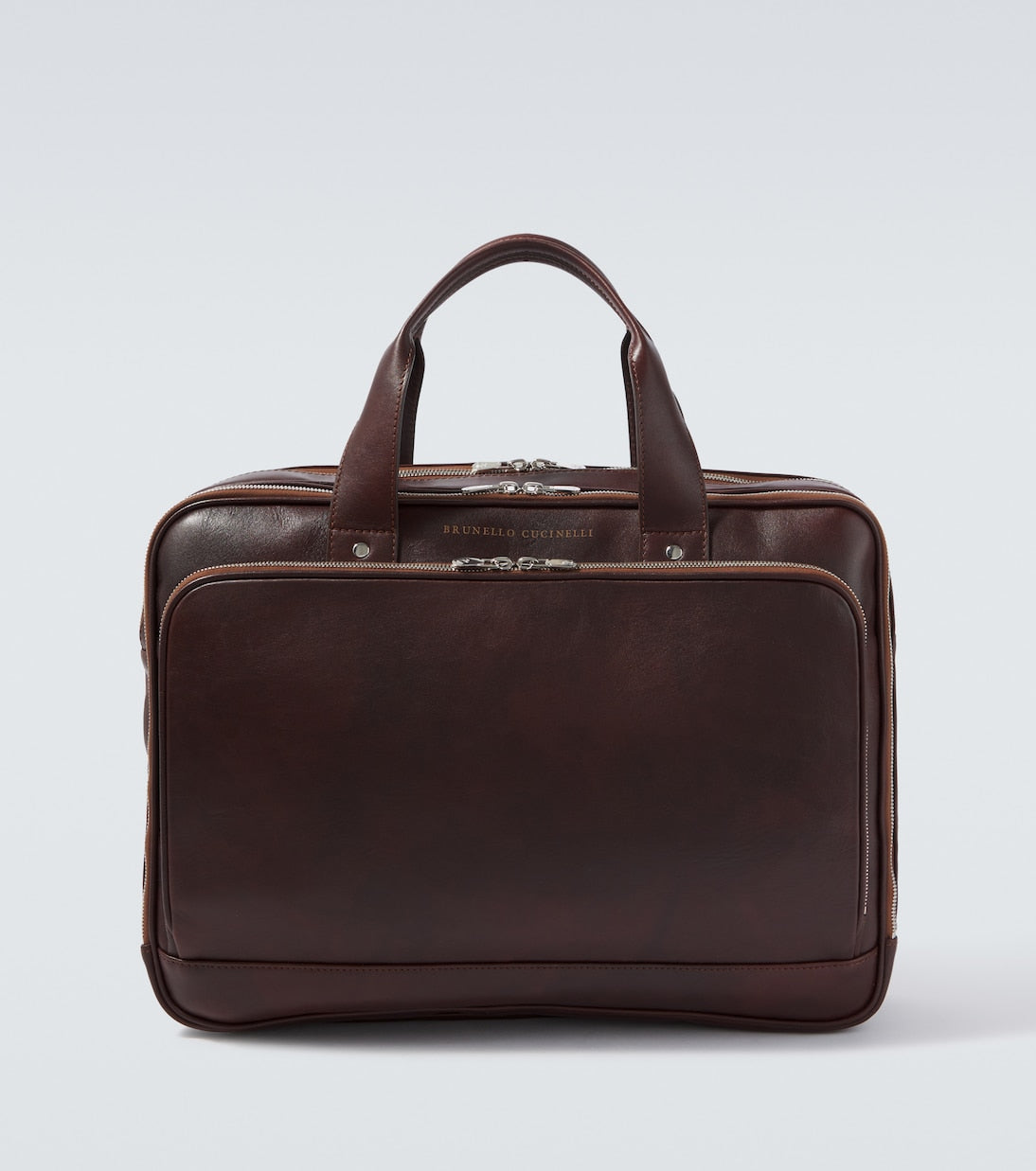 Brunello Cucinelli - Leather briefcase
