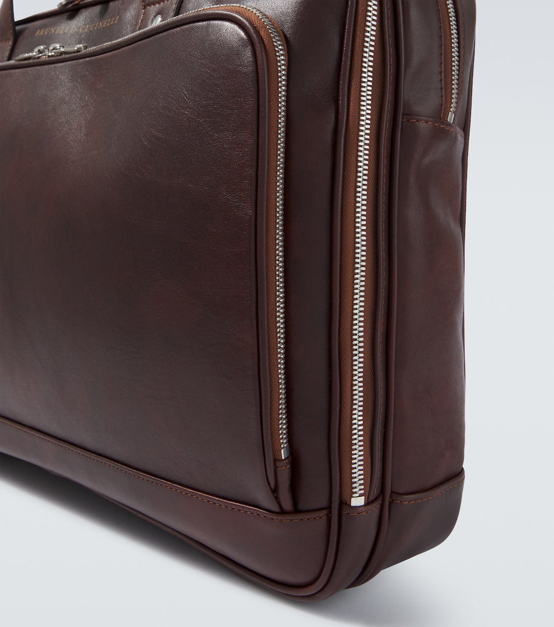 Brunello Cucinelli - Leather briefcase