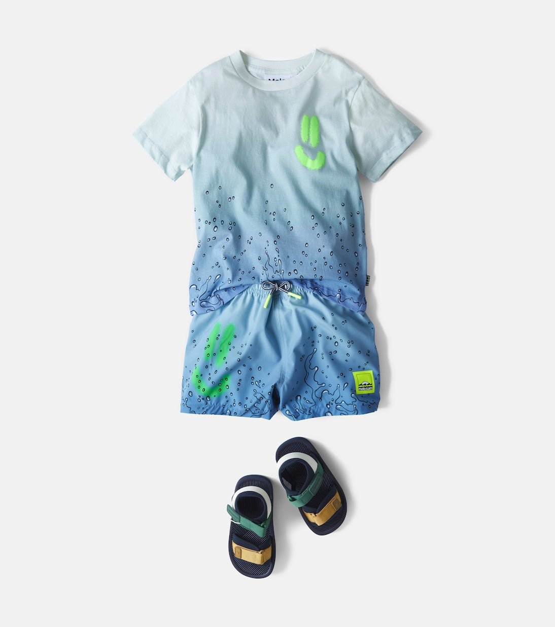 Molo - Niko printed swim trunks
