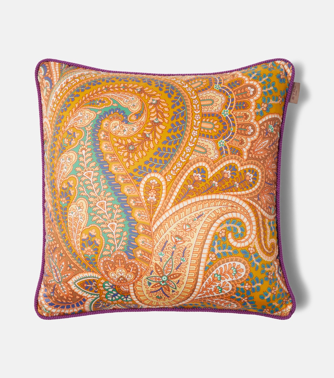 Etro - Paisley floral cotton cushion
