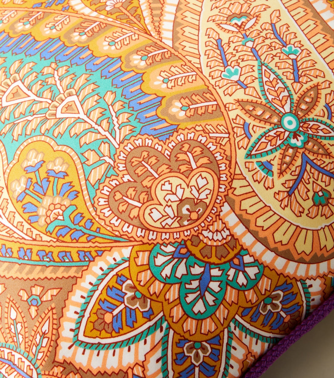 Etro - Paisley floral cotton cushion